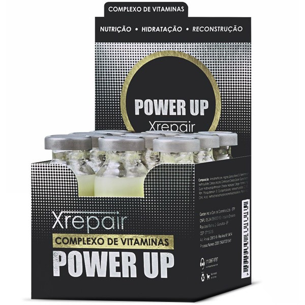 Felps Xrepair Complexo Vitaminas Power Up 15ml Cx 9un