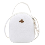 Female Fashion Litchi Grain Texture Mini portátil saco ombro Individual