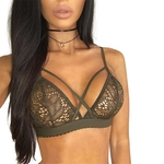 Feminino lingerie de renda Ultra-fino Sexy Transparente Lingerie Bra Brassiere para o verão