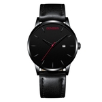 Luxury Brand Men's Quartz Clock Man Army Military Leather Date Wrist Watch