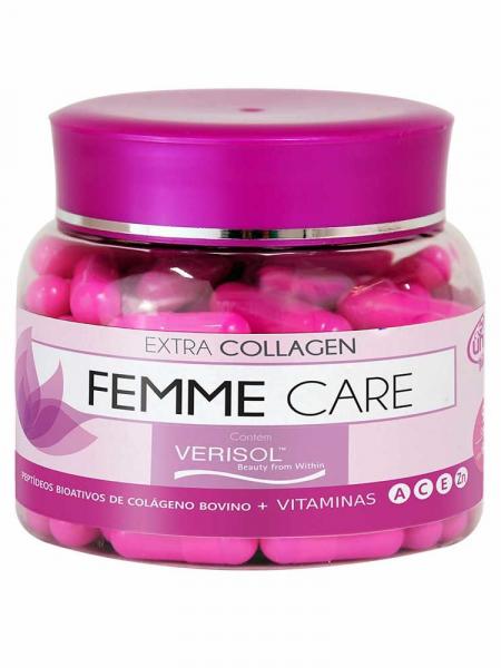 Femme Care com Colágeno Verisol - Unilife - 90 Cápsulas de 600mg