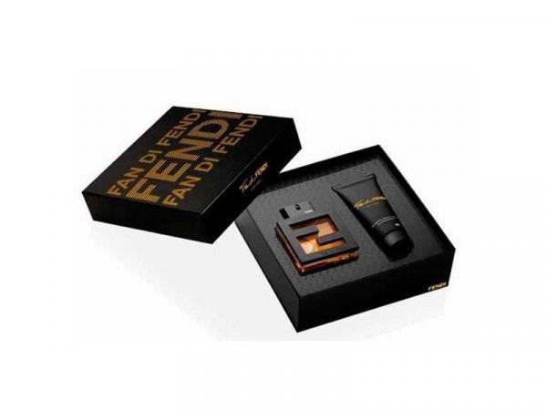 Fendi Kit de Perfume Masculino 100ml Edp - Fan Di Fendi Homme Vanity + Gel de Banho 100ml