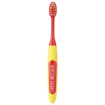 Ferramenta crianças macia Escova de cabelo bonito Kid Limpeza Escova de dentes Oral Care (Handle Amarelo)