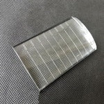 Ferramenta De Extensão De Cílios U-Shape Crystal Glass Cola Adesiva Pallet Stone Tool
