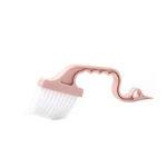 Ferramenta de limpeza da tela Handheld Household Janela sulco de limpeza escova de cabelo macio