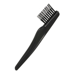 Ferramenta de limpeza de escova de cabelo plástico pente limpador removedor de limpeza preto