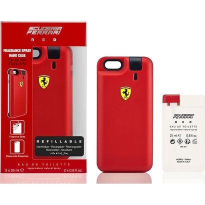 Ferrari Kit Masculino Capa de Iphone 6/6S RED EDT 25ml + Refil 25ml