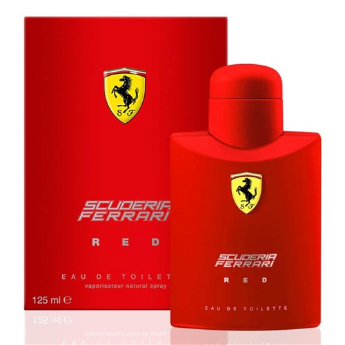 Ferrari Red 125Ml Eau de Toilette Perfume Masculino
