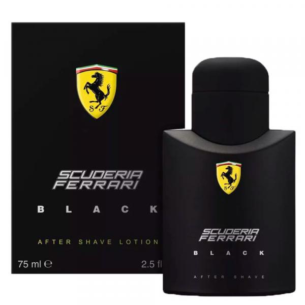 Ferrari Scuderia Black After Shave Lotion Locao Pos-barba 75ml