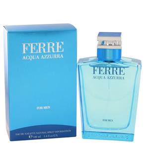 Perfume Masculino Acqua Azzurra Gianfranco Ferre 100 Ml Eau de Toilette