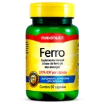 Ferro 100% IDR 60 cápsulas Maxinutri