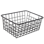 Ferro Basket Armazenamento Armazenamento desktop Basket Banho Caixa de armazenamento Cozinha Storage Basket 27 * 20 * 12 centímetros
