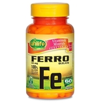 Ferro Fe 500mg 60 cápsulas Unilife