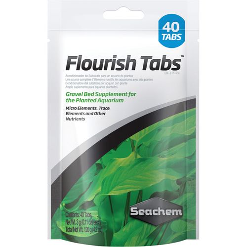 Fertilizante Comprimido - Seachem Flourish Tabs 40 Tab