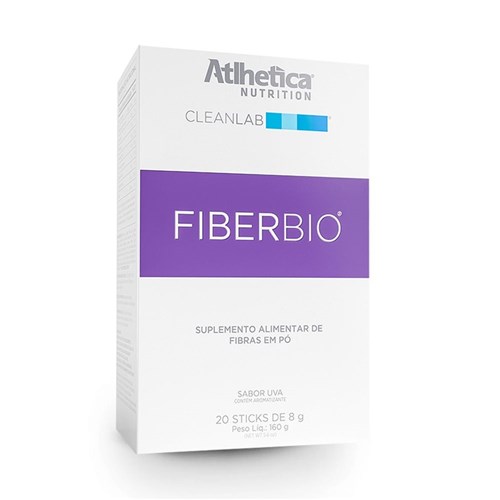 Fiber Bio 20 Sticks de 8g - Atlhetica