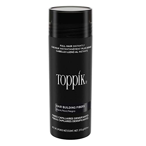 Fibra Capilar Toppík Hair Black - Maquiagem Capilar Preto - 27.5 G