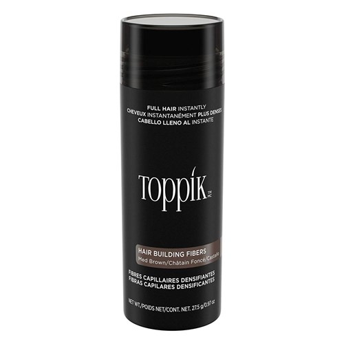 Fibra Capilar Toppík Hair Medium Brown - Maquiagem Capilar Castanho Médio - 27.5 G