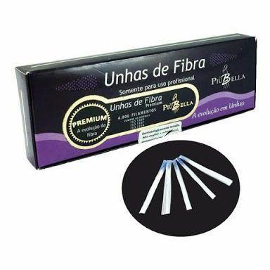 2 Fibra de Vidro Unhas Original Fibra Premium 50un - Piubella