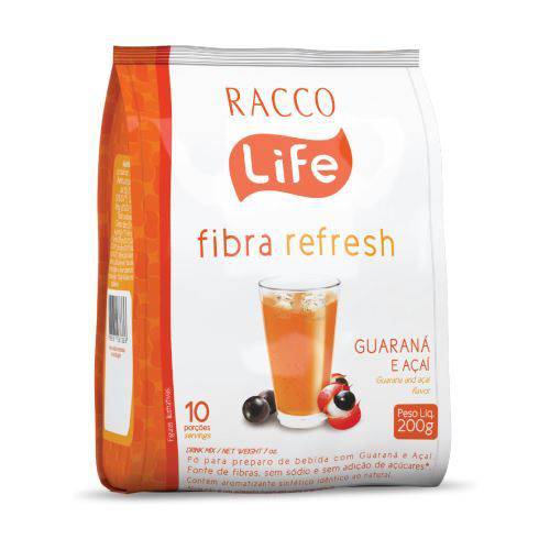 Fibra Life Refresh Sabor Guarana e Açai 200g - Racco (917)