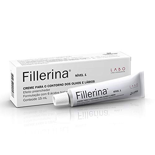 Fillerina Creme para o Contorno dos Olhos e Lábios Nível 1 15ml