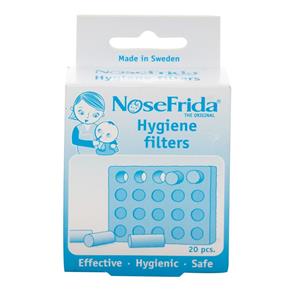 Filtro para Aspirador Nasal Nosefrida 20 Peças - Babydeas