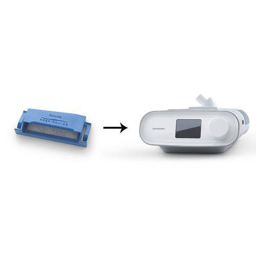 Filtro Pólen (espuma) Azul para Cpap e Bipap Dreamstation Philips Respironics