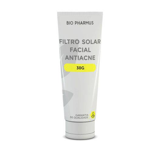 Filtro Solar Facial Antiacne 30g