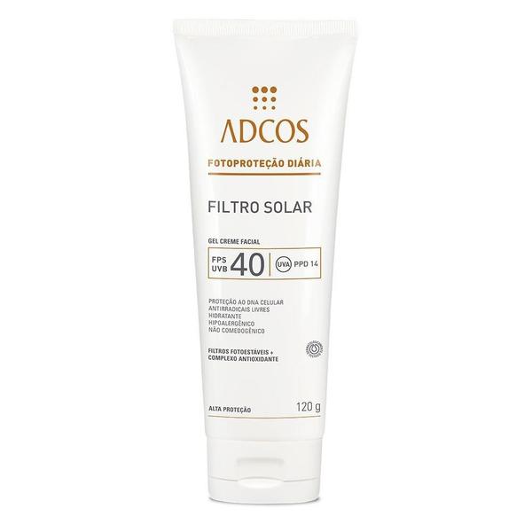 Filtro Solar FPS 40 Gel Creme Adcos 50g