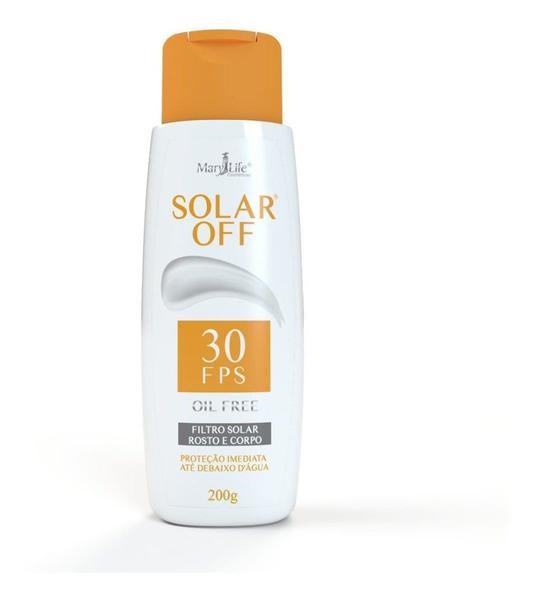 Filtro SOLAR OFF Fps 30 200g - Oil Free - Marylife