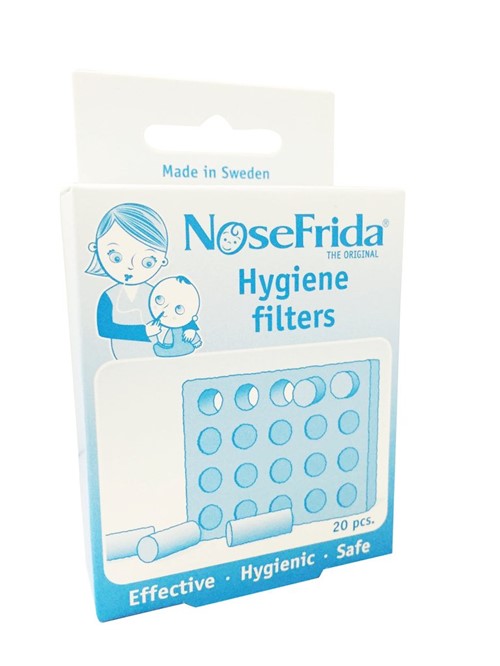 Filtros Aspirador Nasal Nosefrida Hygiene Filters 20 Uni