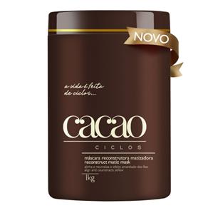 Fine Cosméticos Cacao Ciclos Botox Máscara Reconstrutora Matizadora - 1kg