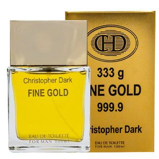 Fine Gold Man Christopher Dark - Perfume Masculino - Eau de Toilette 100ml