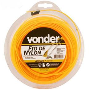 Fio de Nylon para Roçadeira de 1,6 Mm X 100 Metros - Vonder