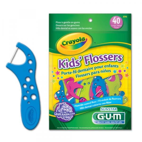 Fio Dental C/40 Un Crayola Kids Gum