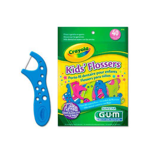 Fio Dental Gum Crayola Kids (896)