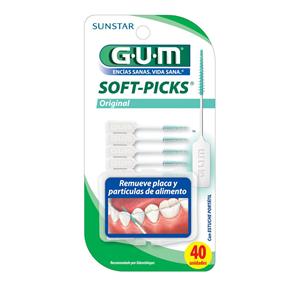 Fio Dental GUM Soft-Picks Original 40 Unidades