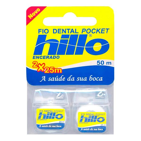 Fio Dental Hillo Pocket 25m