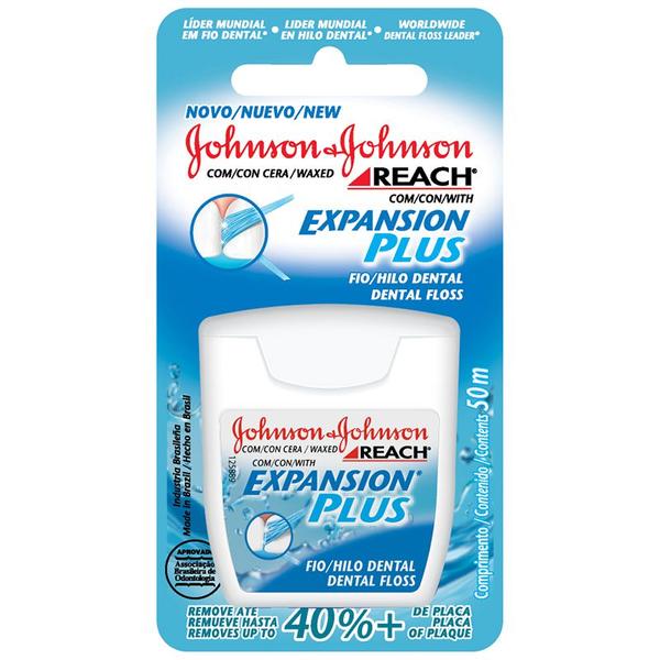Fio Dental Johnson Johnson Reach Expansion Plus 50 Metros Unidade