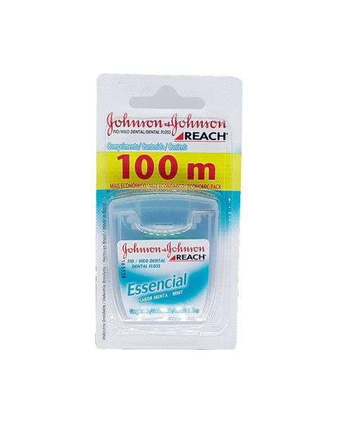 Fio Dental Johnson Reach Essencial 100m - Johnson & Johnson
