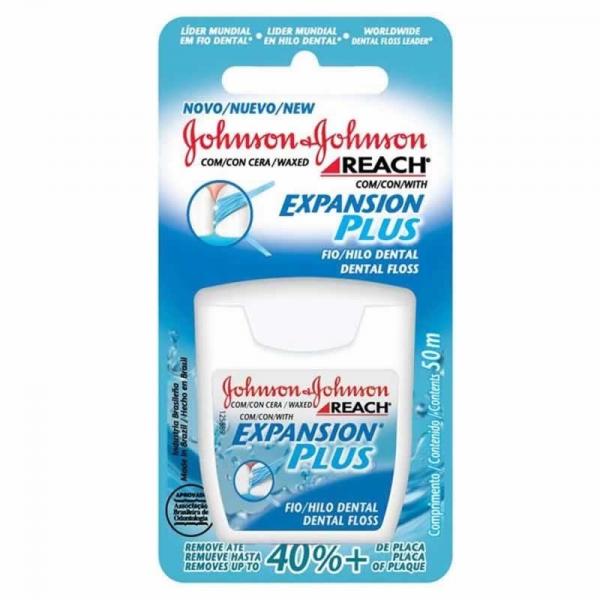 Fio Dental Johnsons Johnsons Expansion Plus Regular 50m - Reach