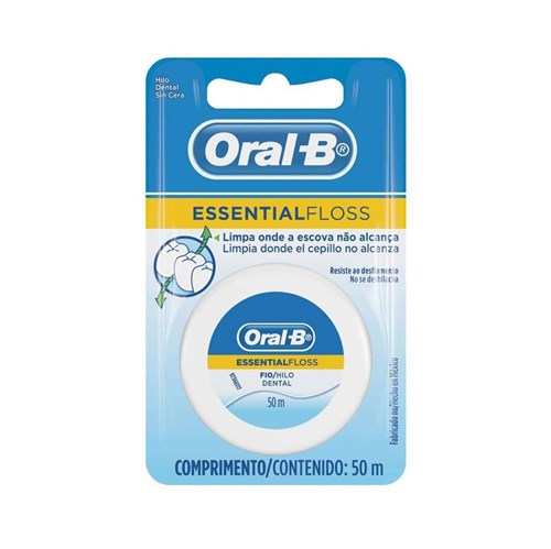 Fio Dental Oral B Essencial Floss - 00407