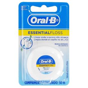 Fio Dental Oral-B Essential Floss - 50M