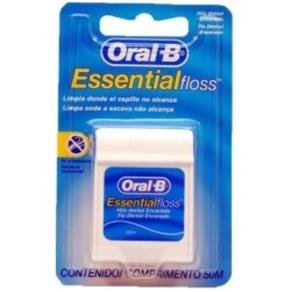 Fio Dental Oral-B Essential Floss Encerado 50M