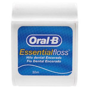 Fio Dental Oral-B Essential Floss Encerado - 50m