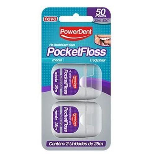 Fio Dental Pocket Floss 50 Metros