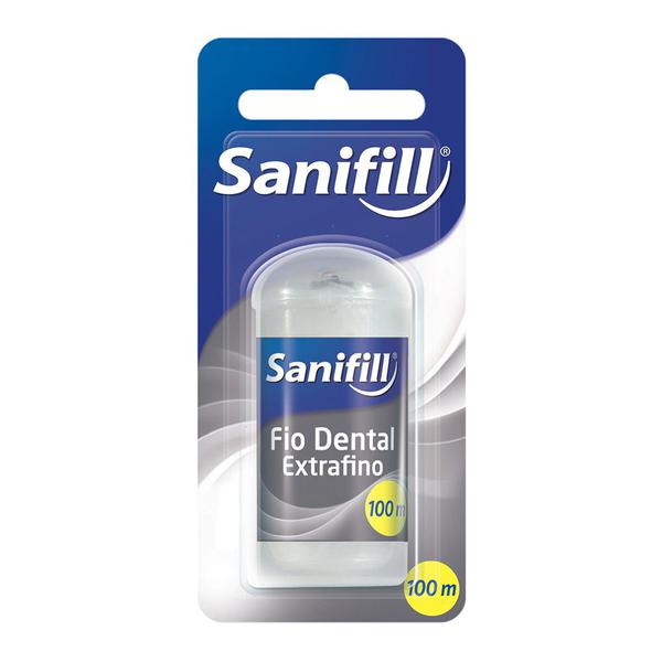Fio Dental Sanifill Extrafino 100m