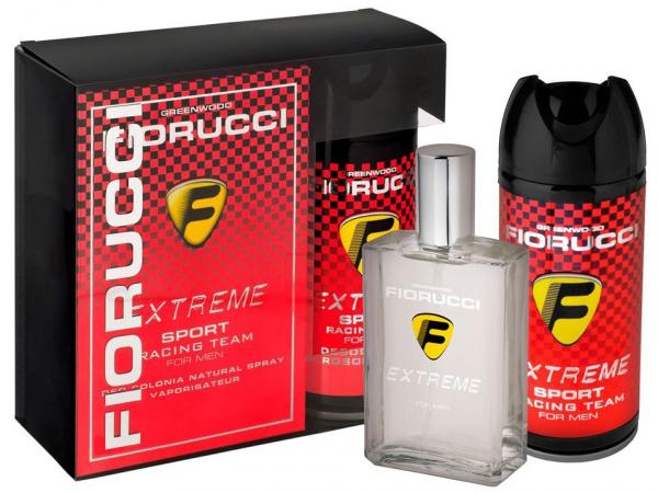 Fiorucci Extreme Sport Racing Team For Men Perfume - Masculino Deo Colônia 100ml + Desodorante Spray