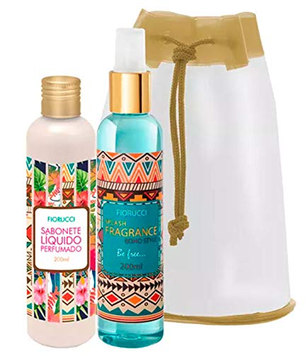 Fiorucci Kit Splash Fragrance Boho Style Kit Deo Colônia 200ml + Sabonete Líquido 200ml