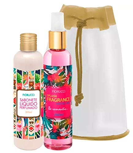 Fiorucci Kit Splash Fragrance Exotic Chic Deo Colônia 200ml + Sabonete Líquido 200ml