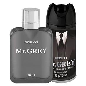 Fiorucci Mr.Grey Kit - Deo Colônia + Desodorante Kit